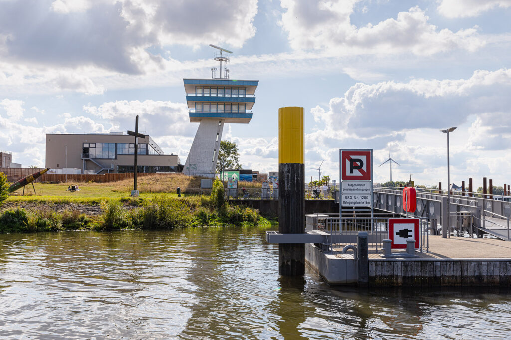 Obacht: Bauarbeiten am Weseruferweg